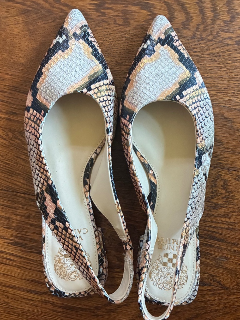 Vince Camuto Slingback Mule Flats